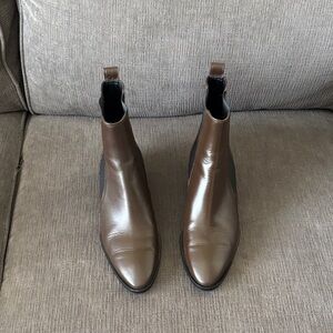 Aeyde leather booties